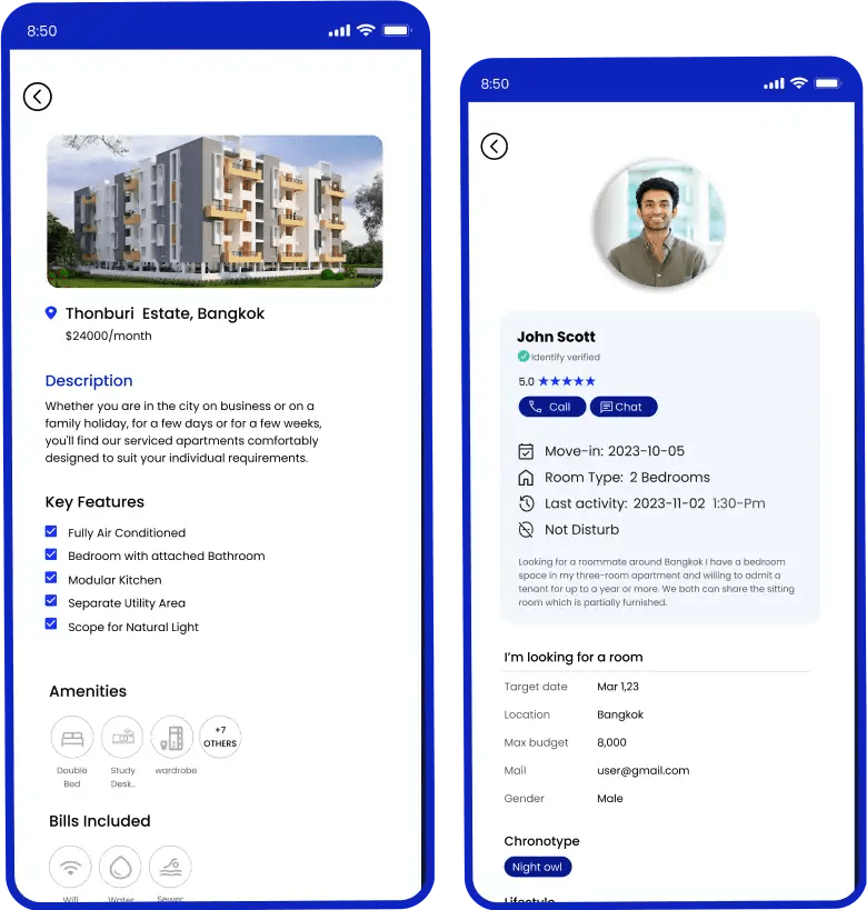 Roommate Finder App Development Services GMTA Softwares