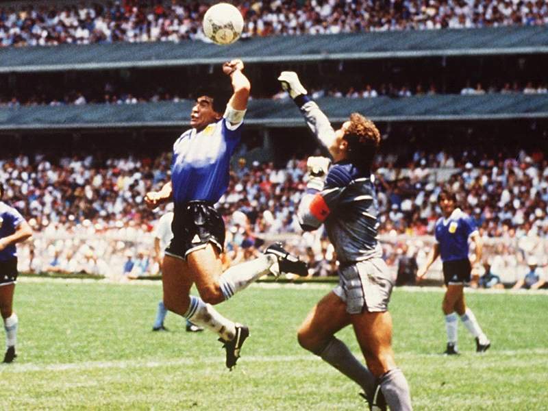 The Hand of God & the Goal of the Century