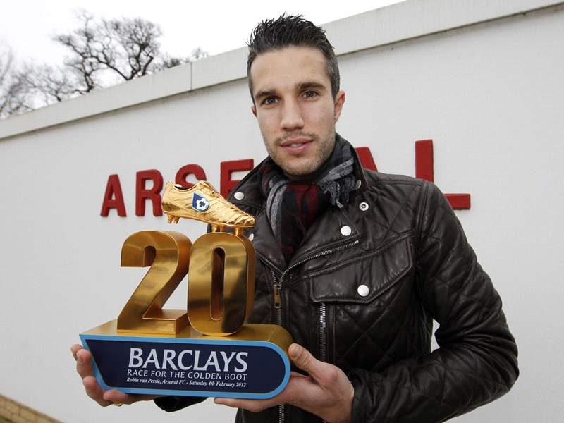 Van Persie wins Premier League Golden Boot