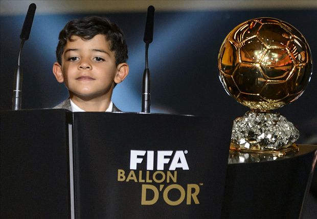 Cristiano Ronaldo's son cannot pronounce own name - Goal.com
