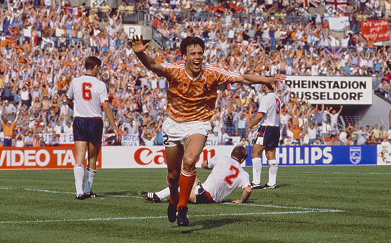 Netherlands top five forwards Marco Van Basten 19831992