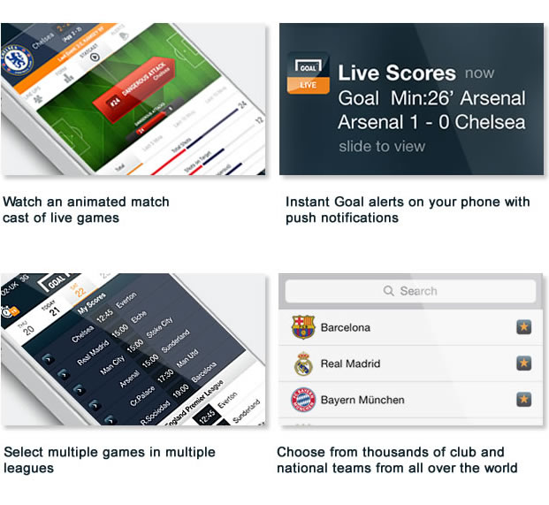 NEW! THE ULTIMATE APP FOR LIVE SCORES!