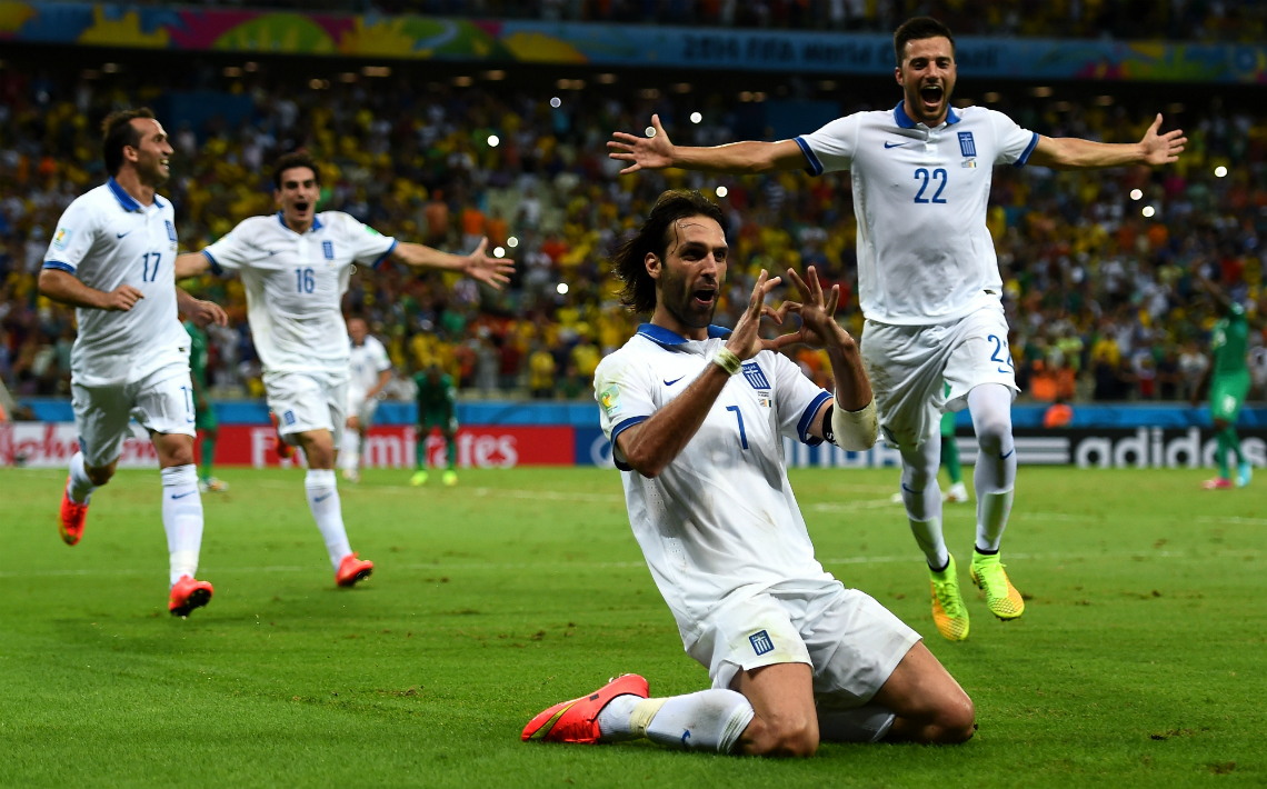 Top 10 controversies in 2014 World Cup Greece vs Ivory Coast Samaras