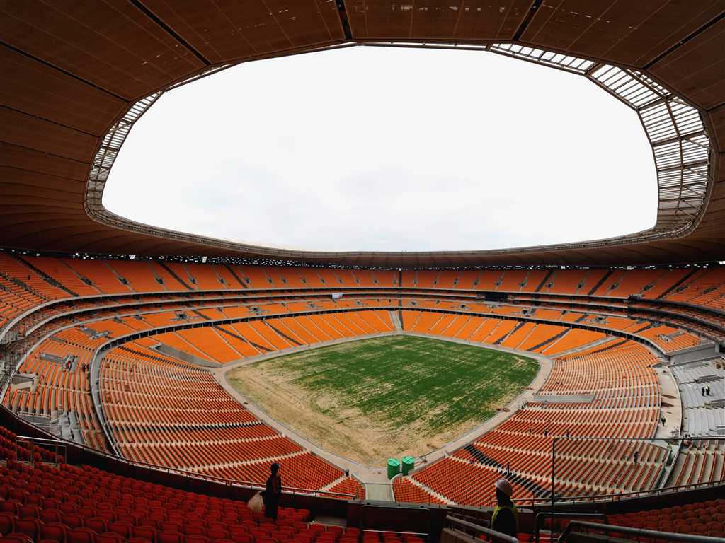 10JOHANNESBURG,South Africa 2010 Soccer City Stadium pitch