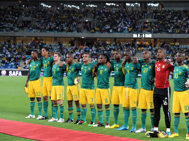 FINISHED World Cup 2010 South African National Team Take Time Out To