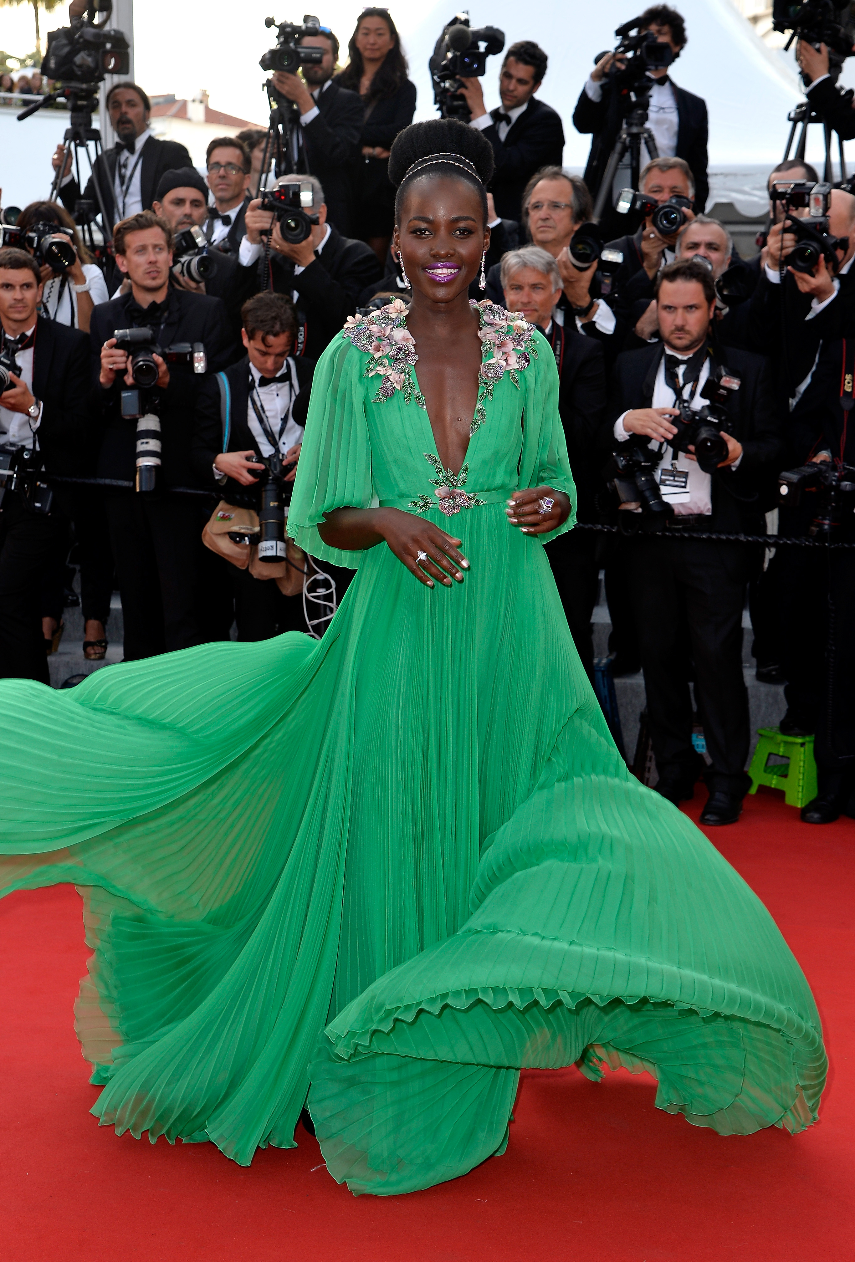 Cannes Red Carpet Well Played Lupita Nyong'o in Gucci Go Fug Yourself