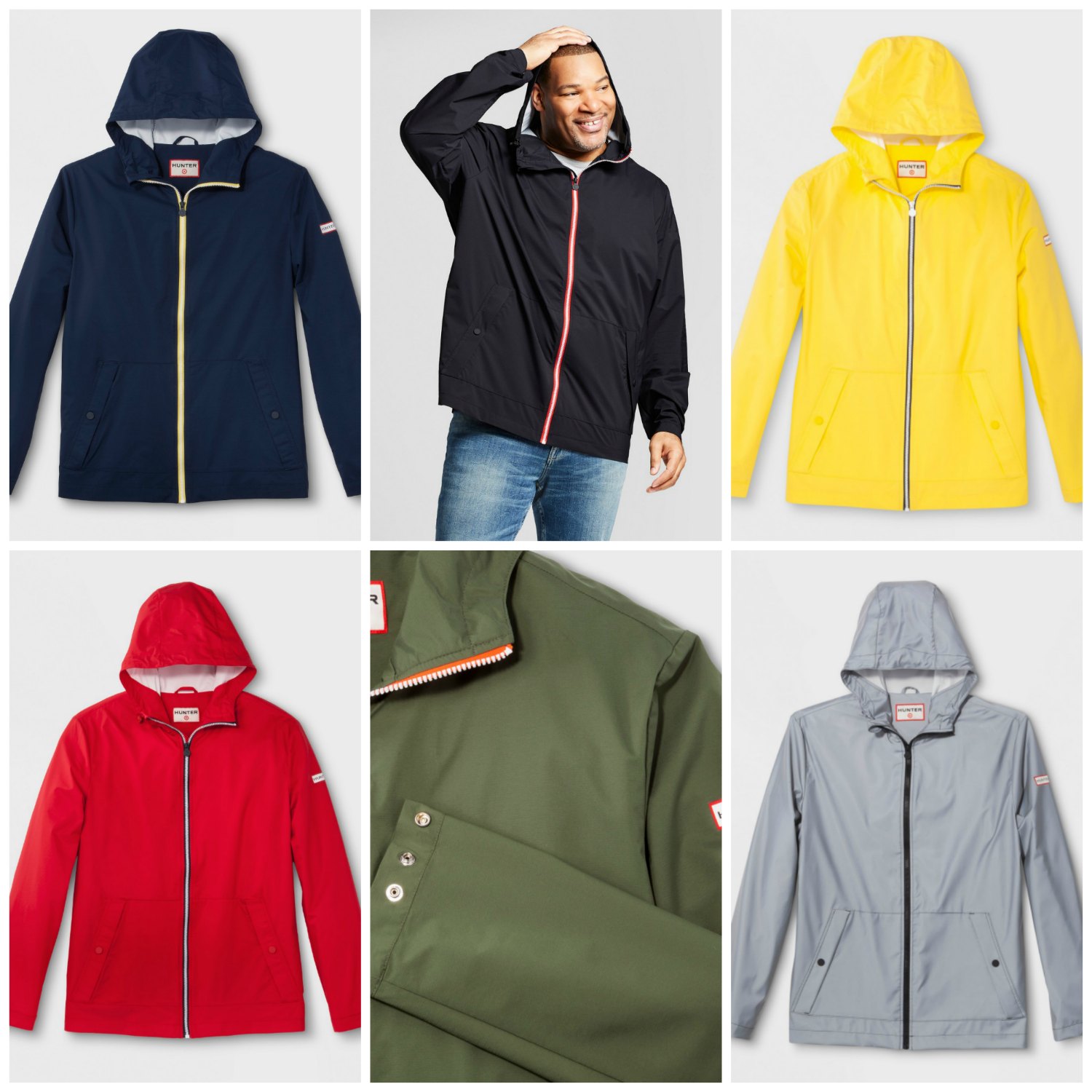 Hunter Packable Rain Jacket