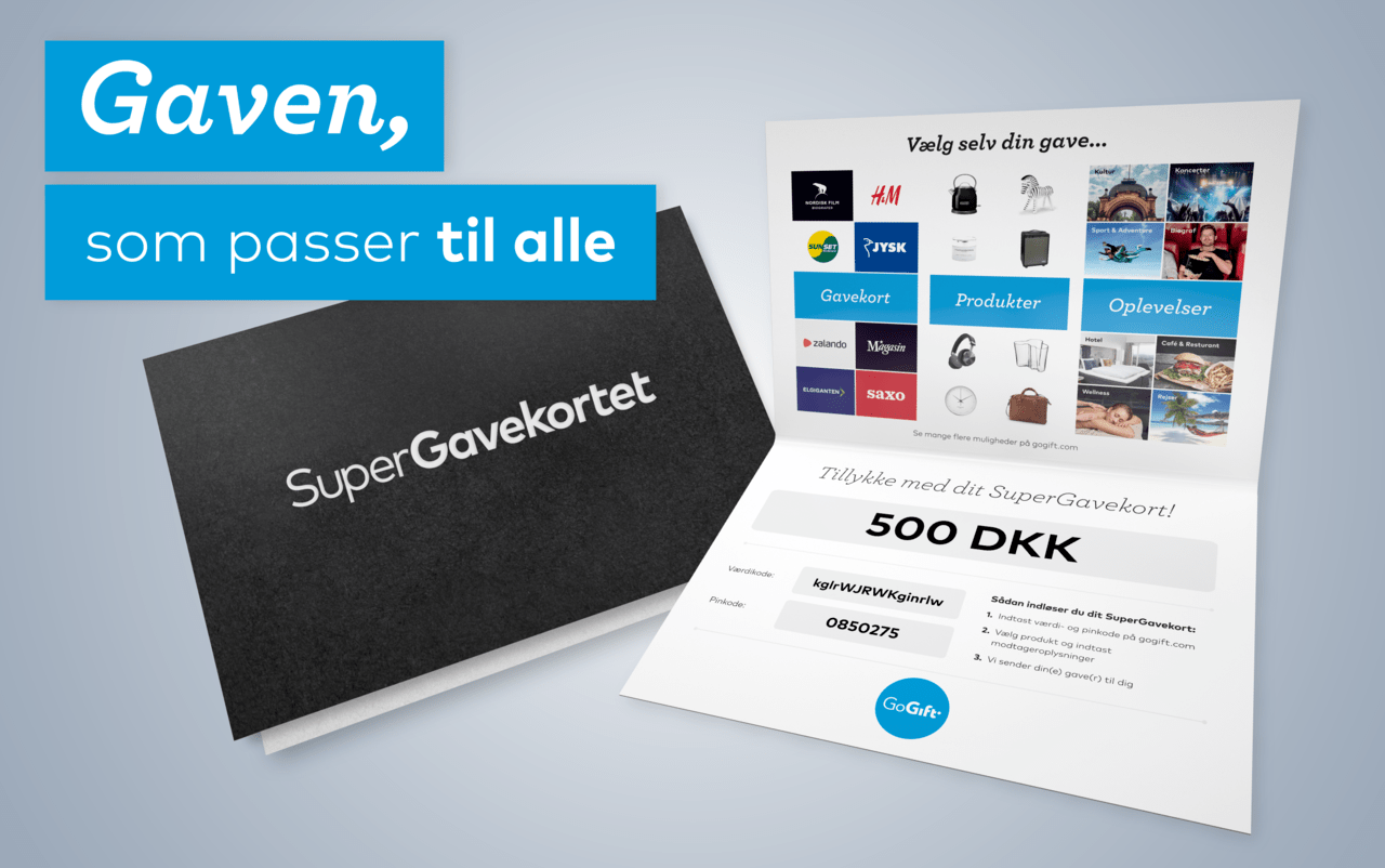 SuperGavekortet GoGift