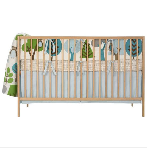 DwellStudio Owls Baby Bedding Crib Set Bumper Crib Fitted Sheet Crib