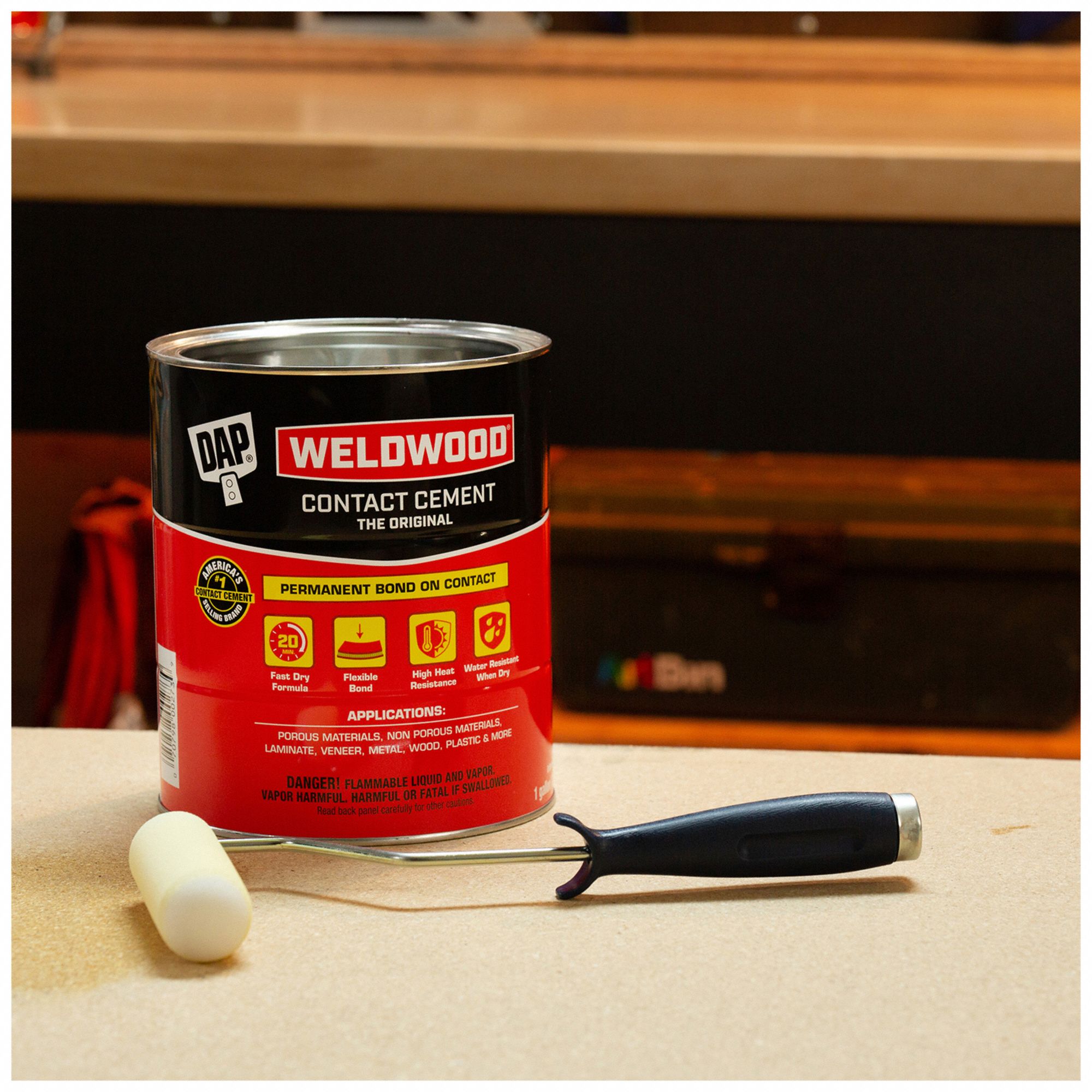 DAP Contact Cement Weldwood Original, Gen Purpose, 3 fl oz, Bottle