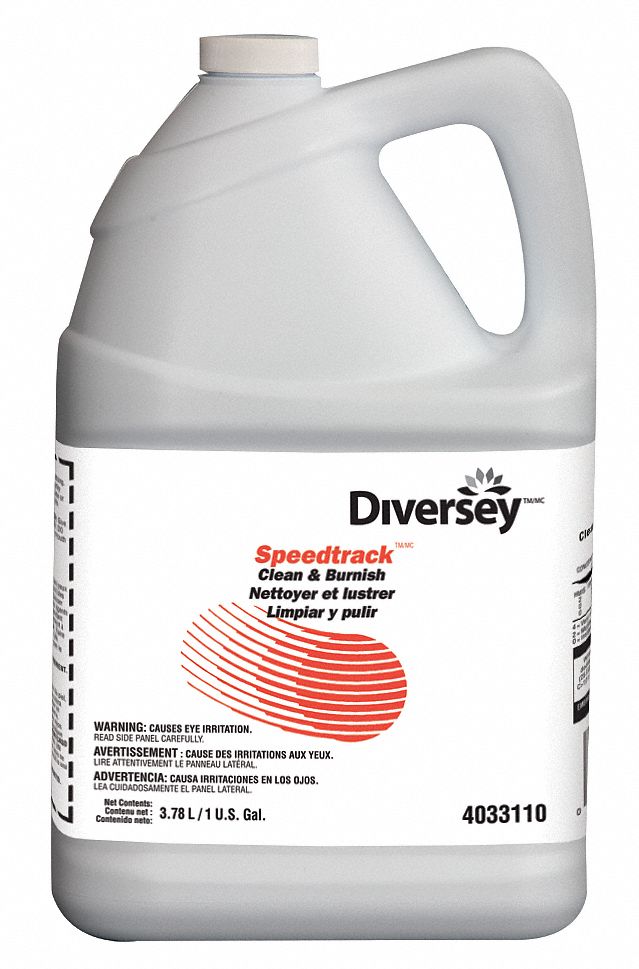 DIVERSEY Floor Cleaner, 1 gal, Jug, 15, 21 gal RTU Yield per Container