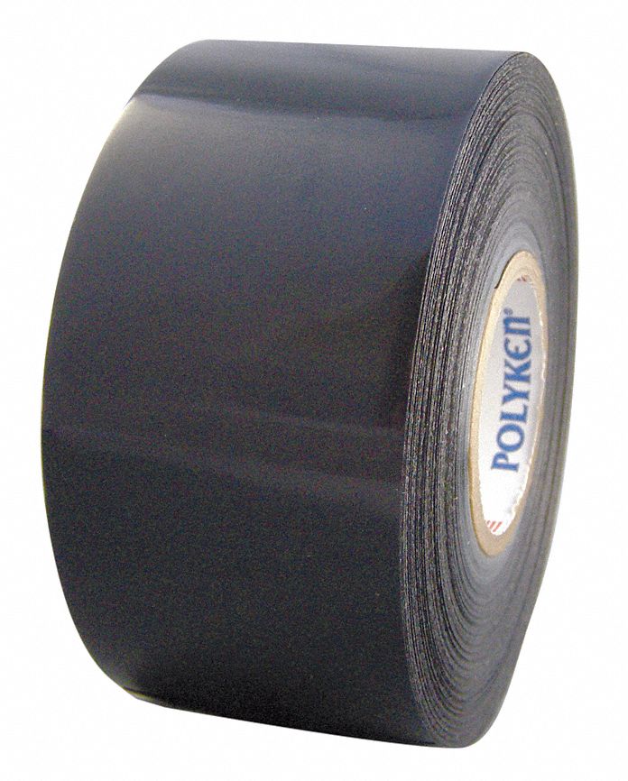 POLYKEN Polyethylene Film Tape, Rubber Adhesive, 8.00 mil Thick, 48mm X