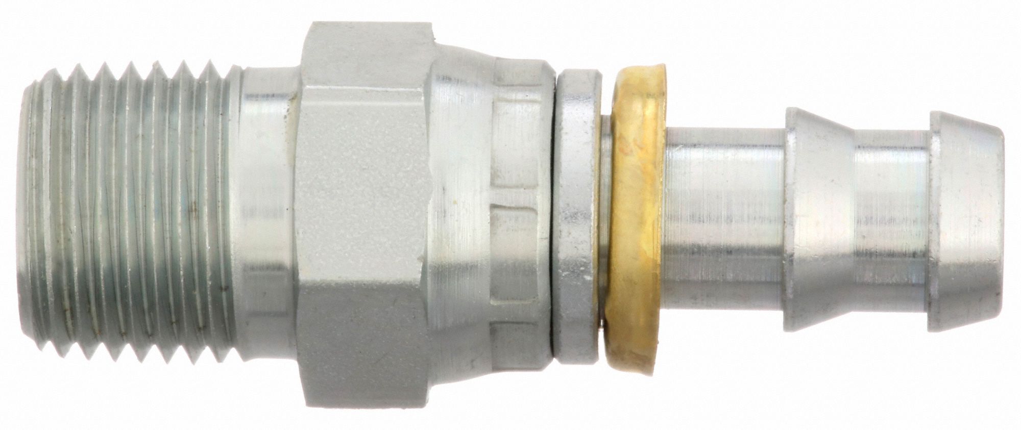 EATON AEROQUIP Barbed Hydraulic Hose Fitting, Fitting Material Steel x