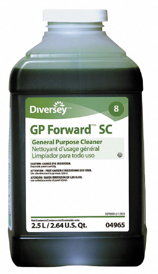 DIVERSEY General Purpose Cleaner Gp Forward, 8, Fits JFill Dispenser
