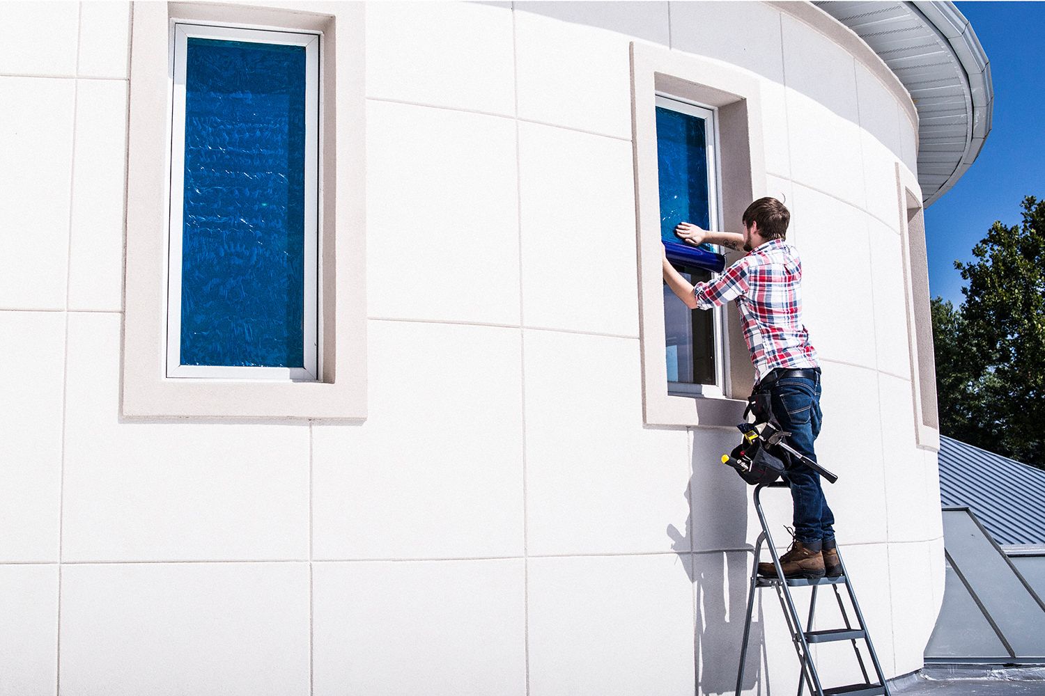 SURFACE SHIELDS Window Protection Film, 250 ft Length, 24 in Width