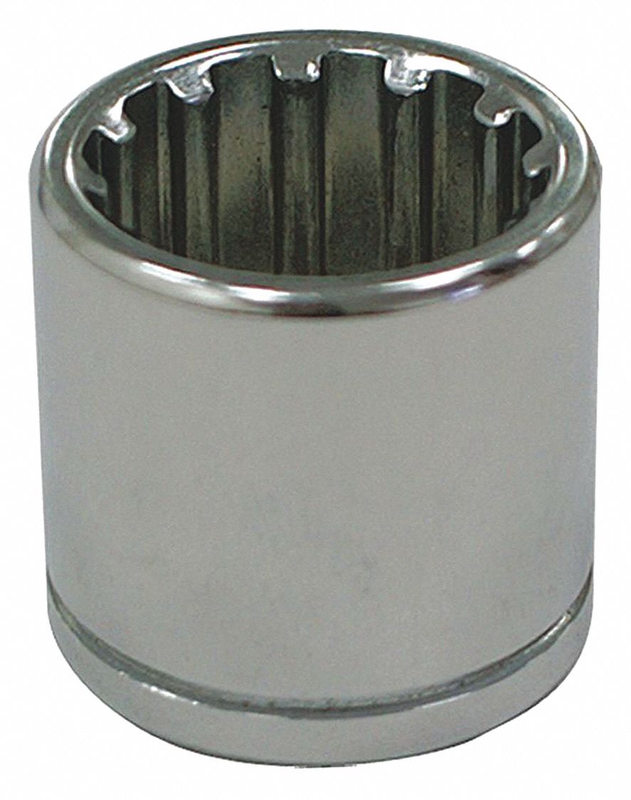 WESTWARD Socket, 1/2 in Drive Size, 1 3/8 in Socket Size, 12-Point