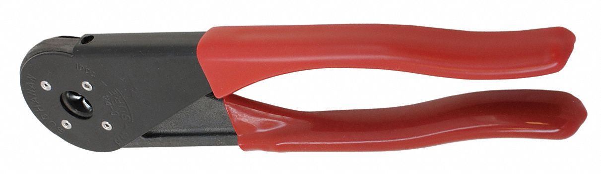 BUCHANAN Crimper: For Electrical Wire and Cable, Uninsulated, 22 to 10