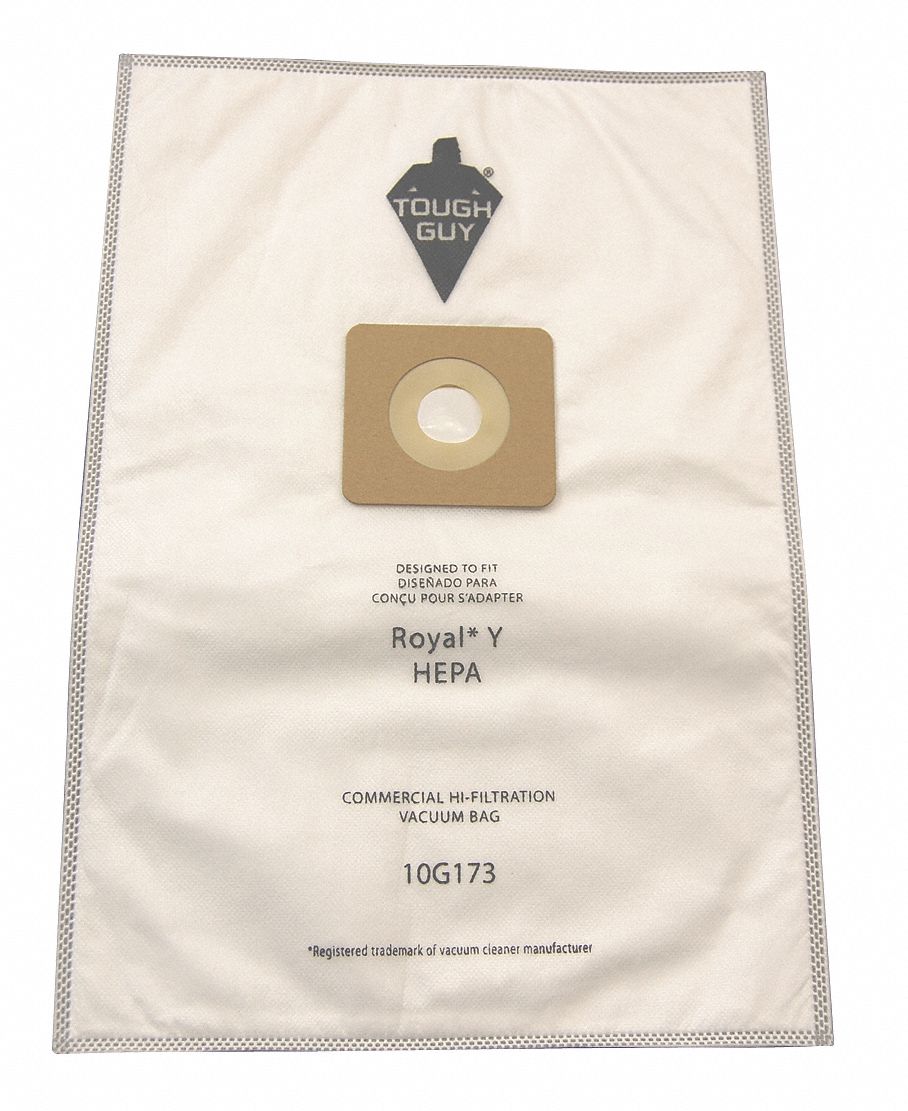 TOUGH GUY, Fits Royal Vacuum Brand, Fits Type Y Vacuum Models, Vacuum