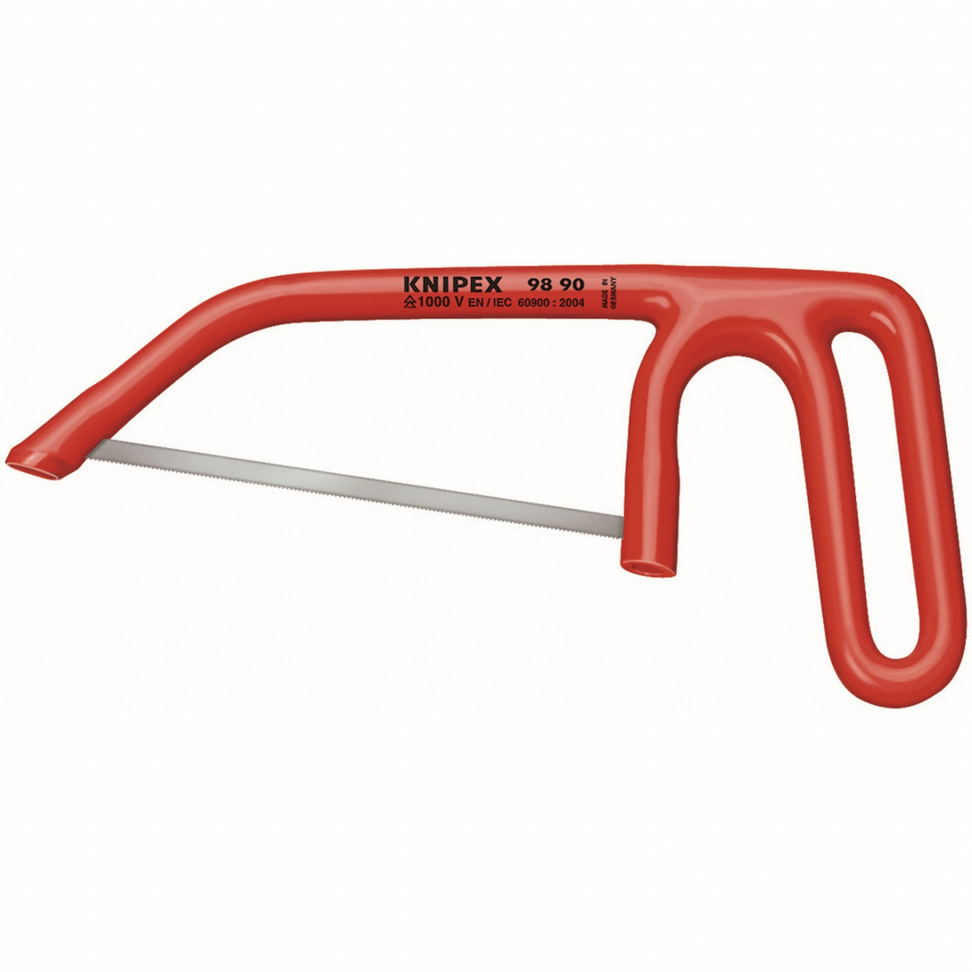 KNIPEX Junior Hacksaw, 9 1/2 in Overall Length, Blade Length 6 in
