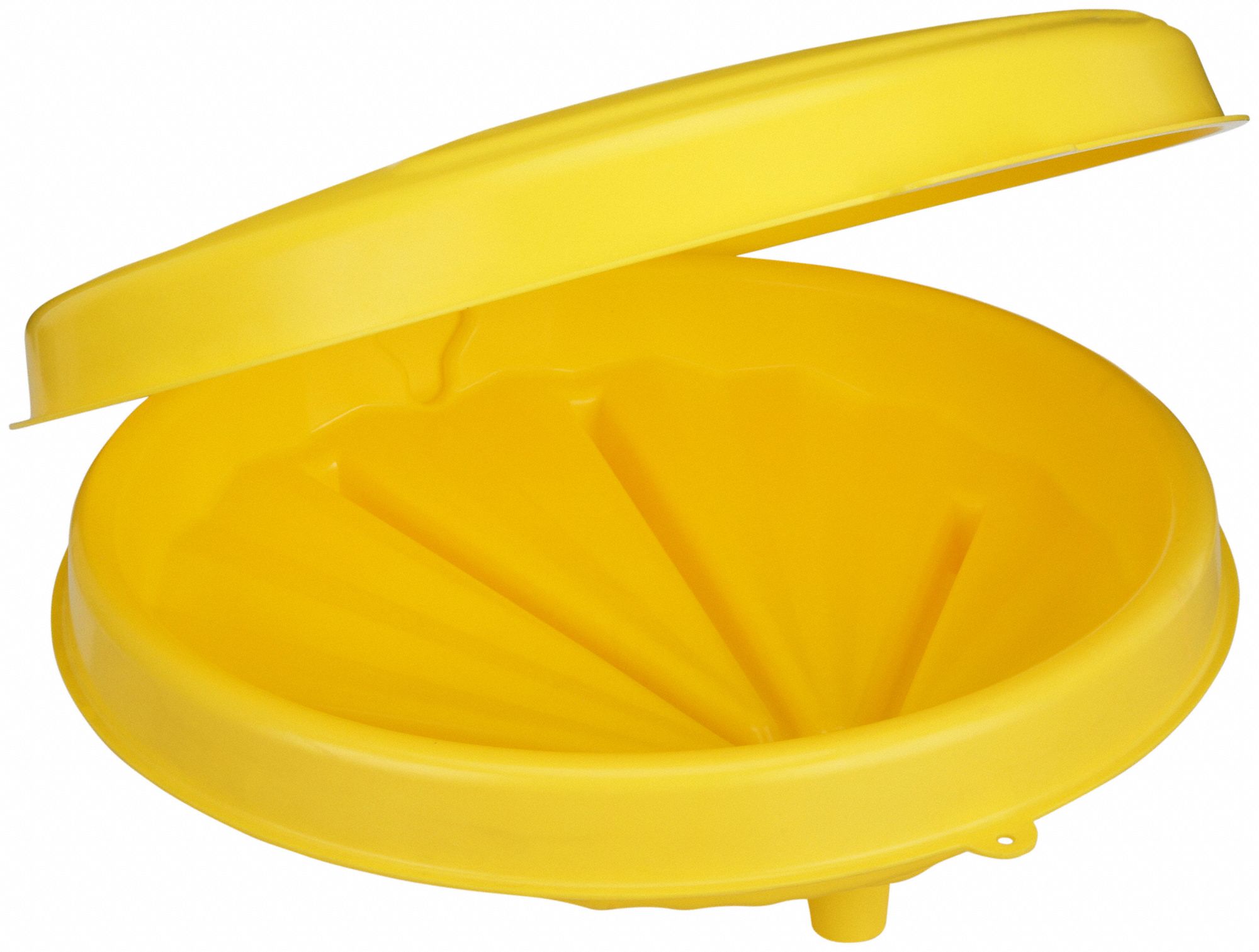 FUNNEL KING, Lockable, Yellow / Yellow, Drum Funnel 10G57632420