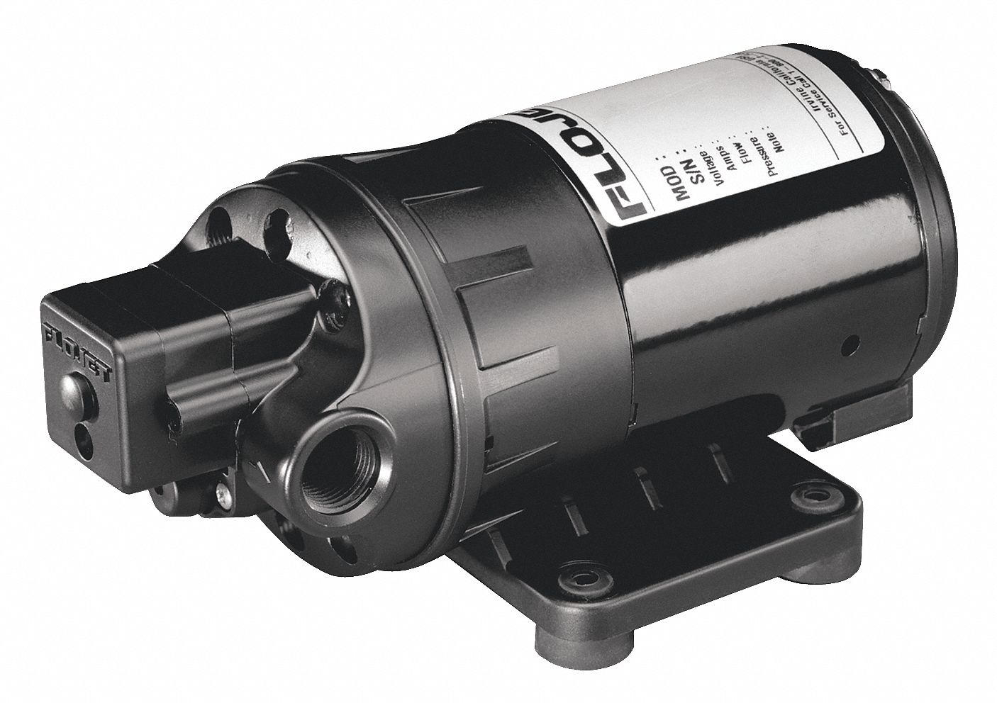 Flojet Polypropylene Motor Driven Diaphragm Pump 20 GPM Max 24VDC
