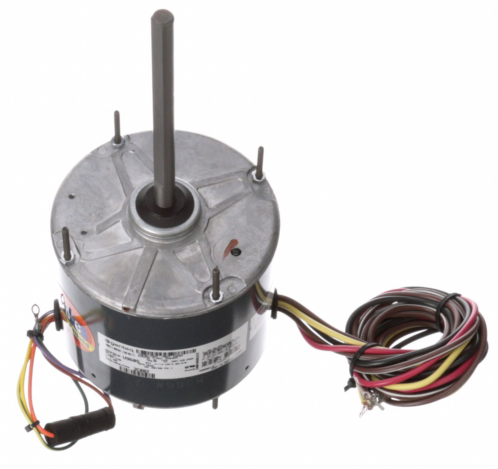 GENTEQ Condenser Fan Motor, 1/3 HP, Permanent Split Capacitor