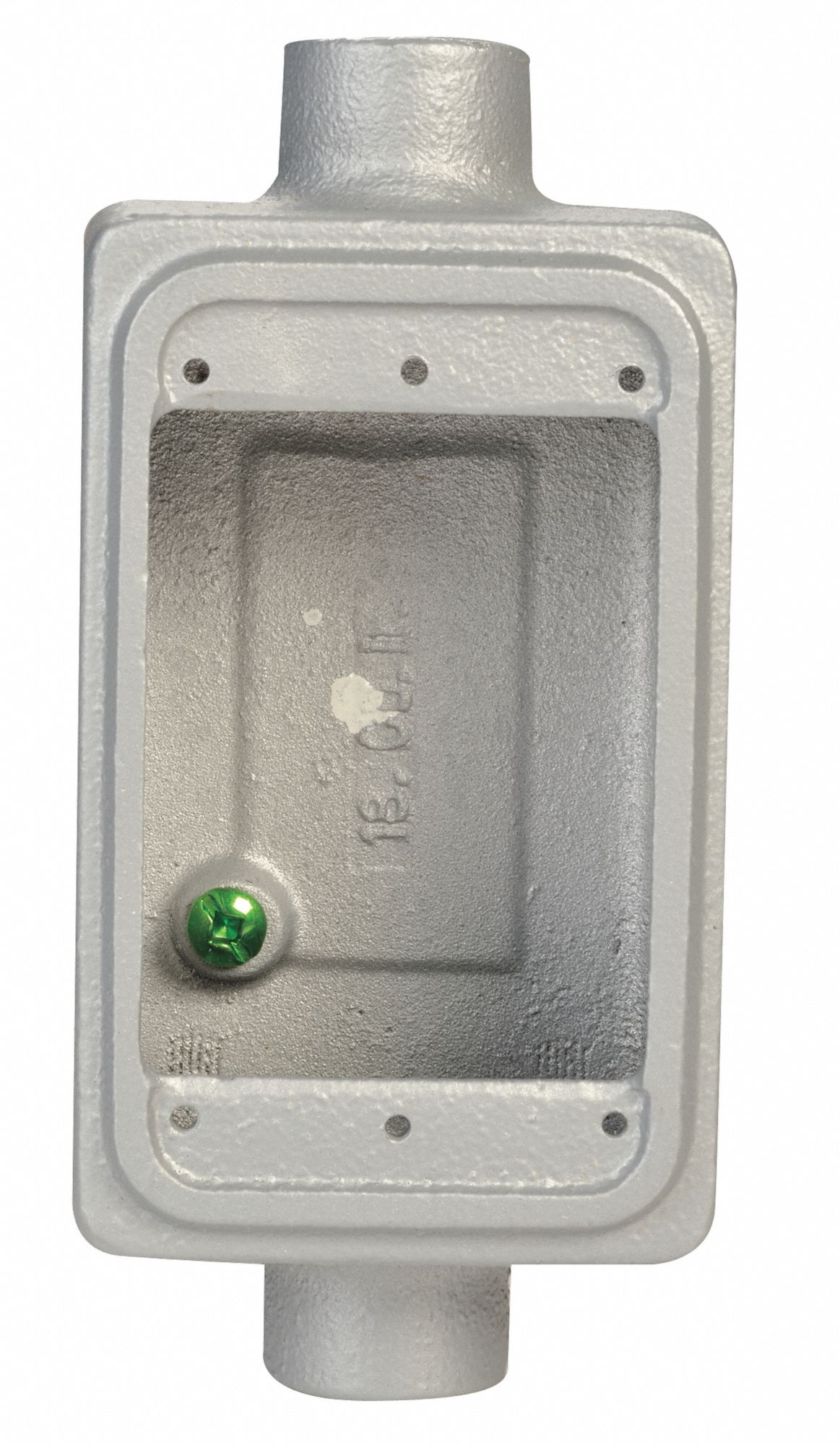 APPLETON ELECTRIC Weatherproof Electrical Box 1 Gangs, 1 in Hub Size