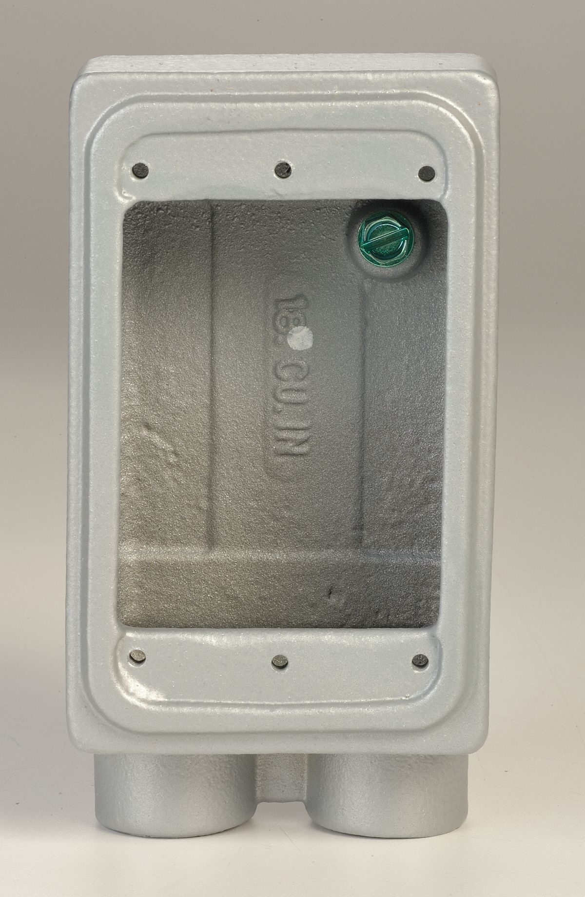 APPLETON ELECTRIC Weatherproof Electrical Box 1 Gangs, 1 in Hub Size