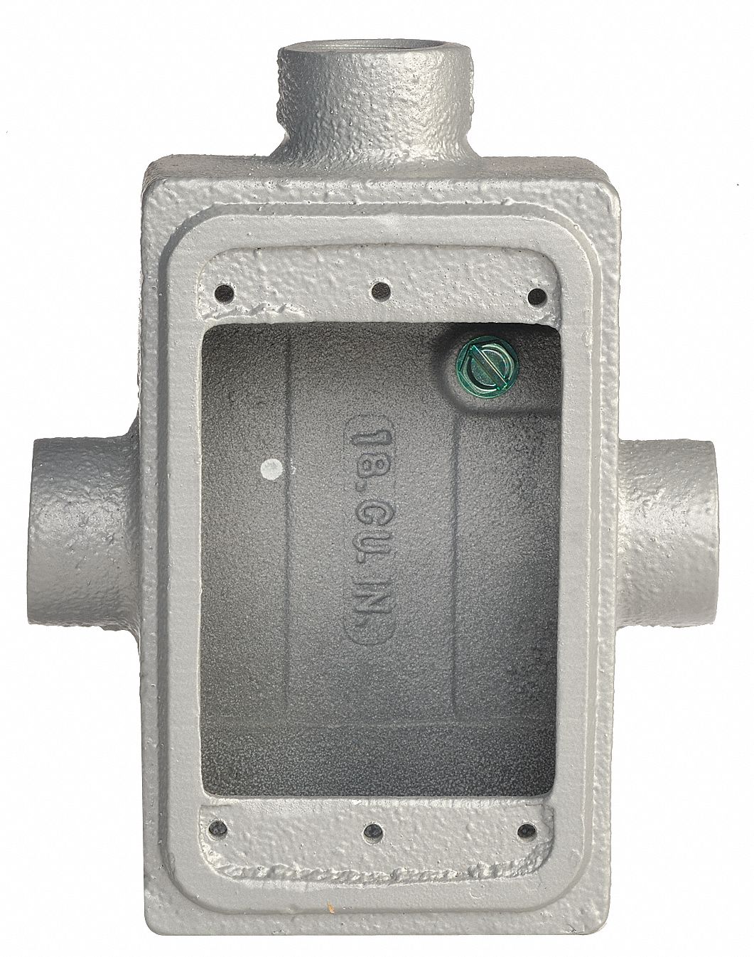 APPLETON ELECTRIC Weatherproof Electrical Box 1 Gangs, 1 in Hub Size