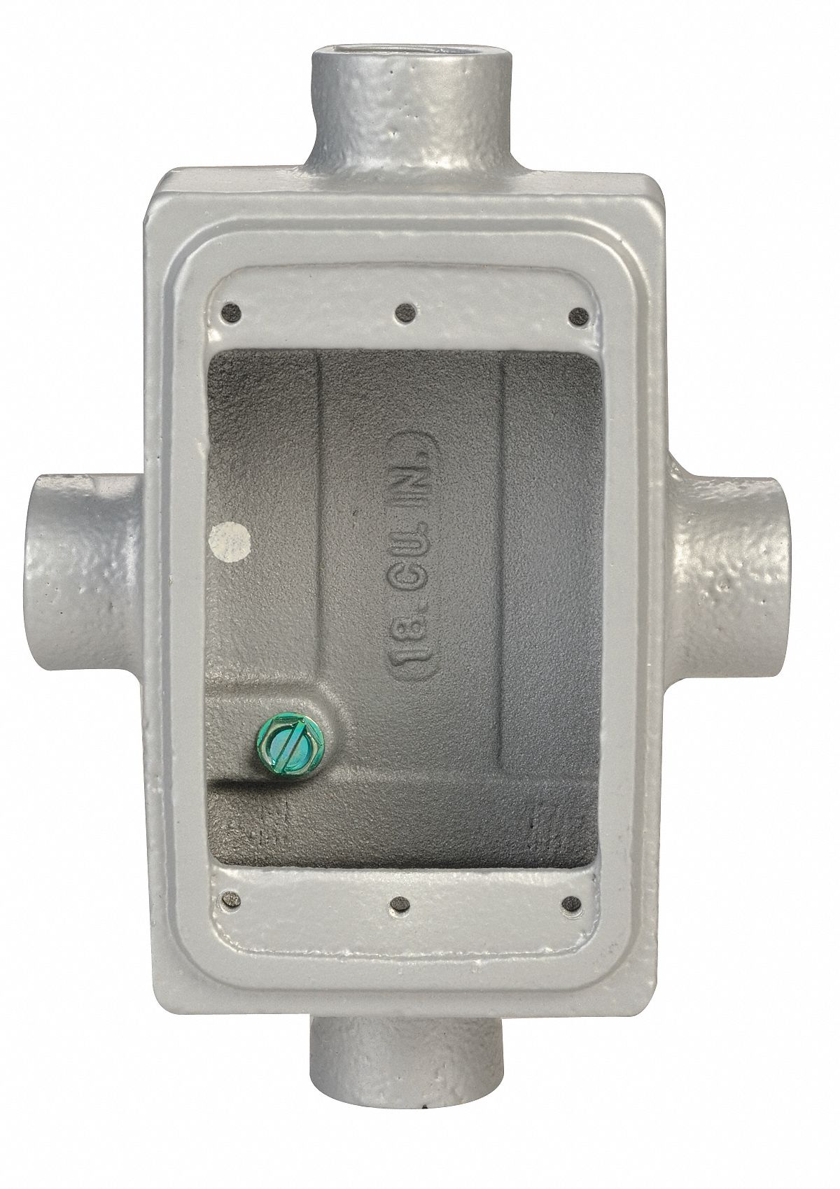 APPLETON ELECTRIC Weatherproof Electrical Box 1 Gangs, 3/4 in Hub Size