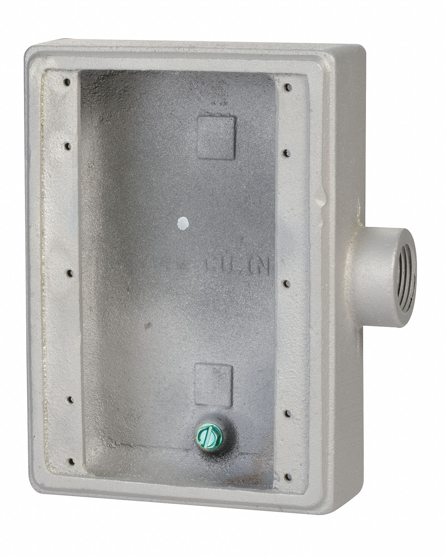 APPLETON ELECTRIC Weatherproof Electrical Box 3 Gangs, 1 in Hub Size