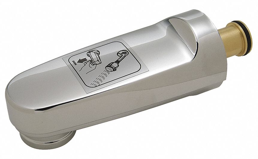 DELTA Delta, PullDown Diverter Tub Spout, Chrome 10N732RP17453