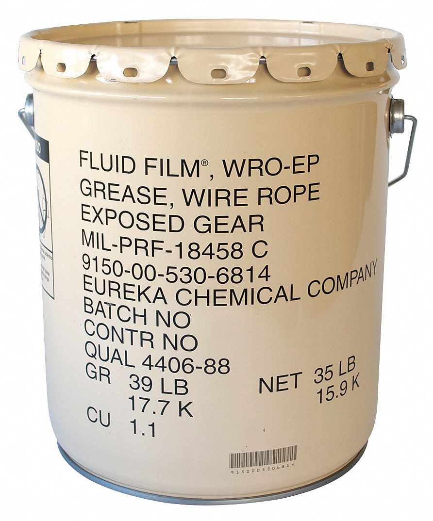 Chain and Wire Rope Lubricants Wet Lubricant Film, 5 gal Container