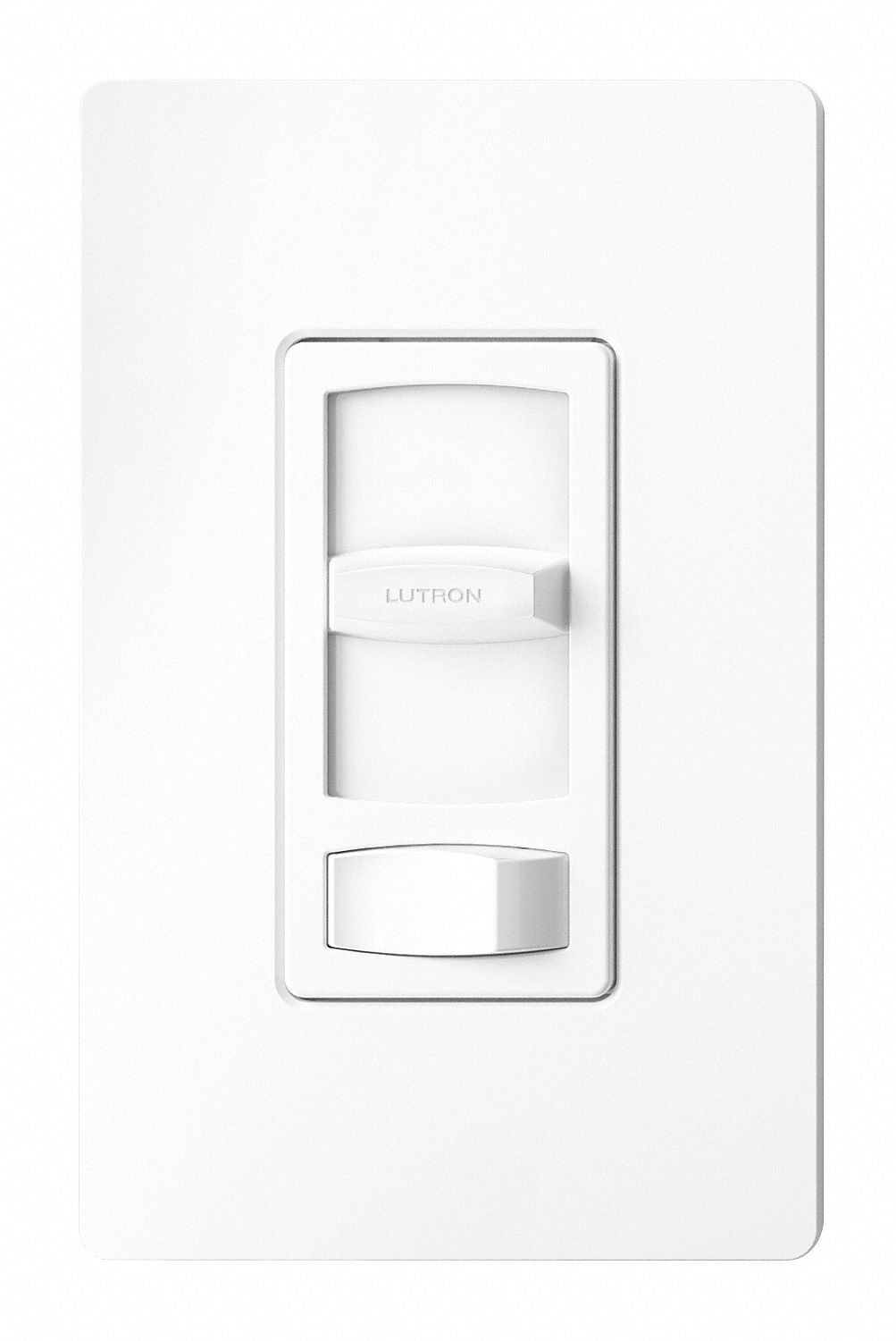LUTRON Lighting Dimmer: CFL/Halogen/Incandescent/LED, Hard Wired, 1