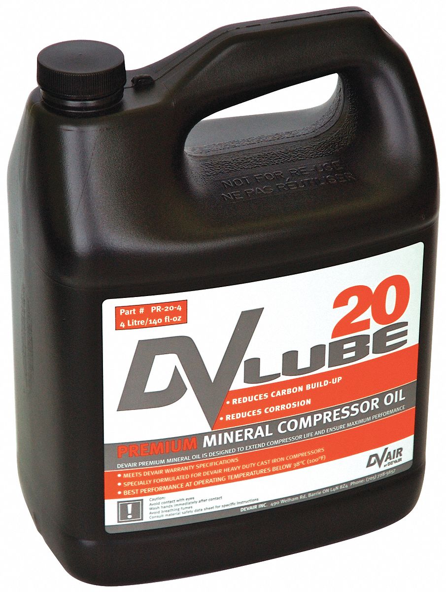 Dv Systems Huile Compresseur 40 100f 20w 4l Huile Pour Compresseur