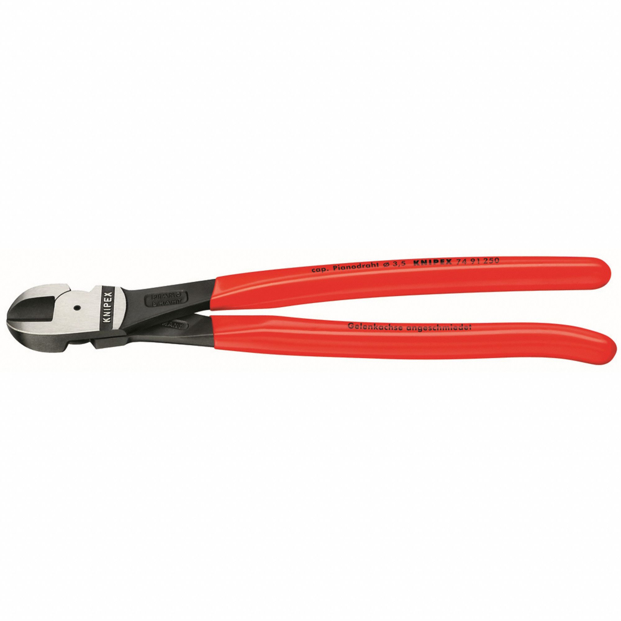 KNIPEX, Plastic Handle, Center, Cable Cutter 10U00574 91 250 Grainger