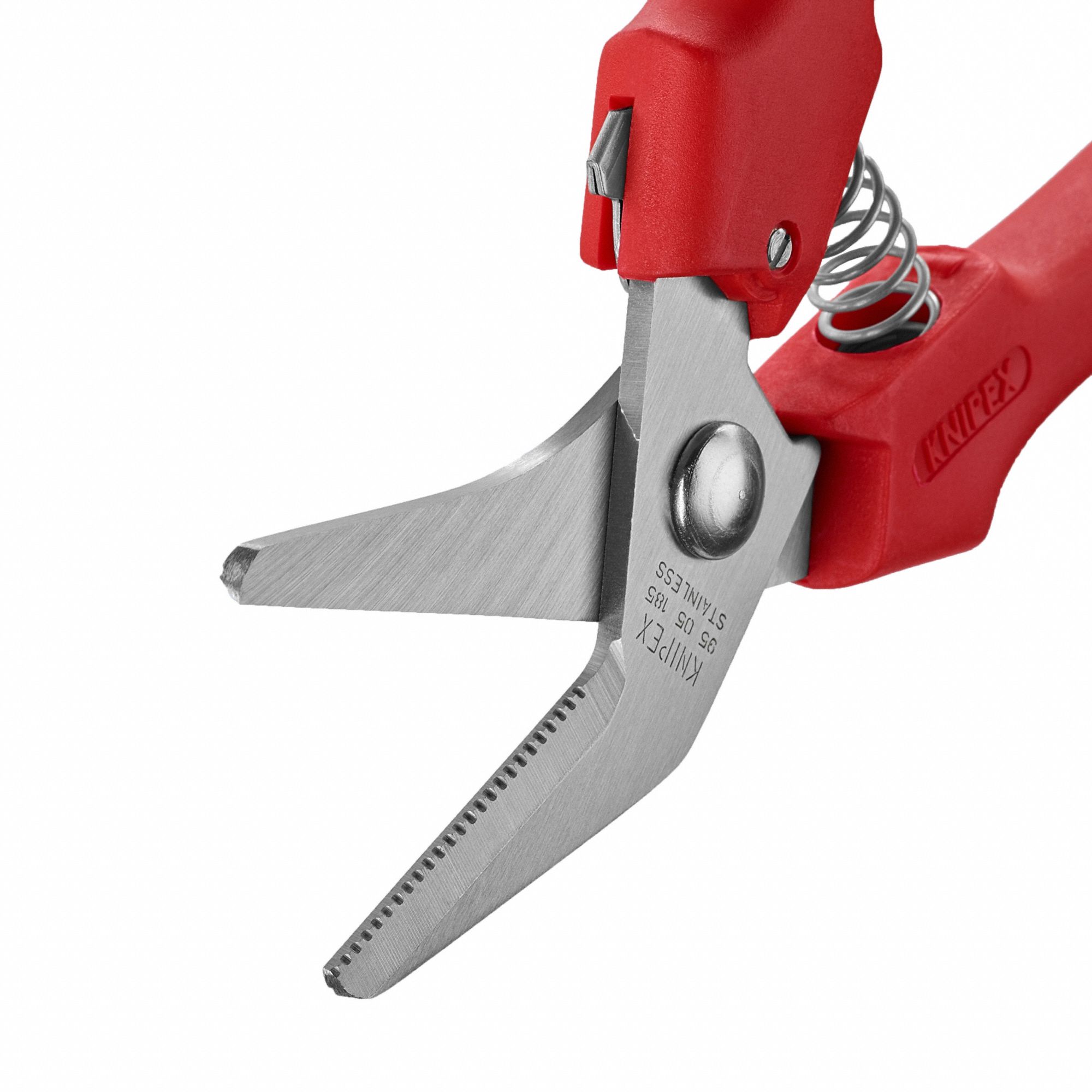 KNIPEX Industrial Shears, Industrial, Bent, Ambidextrous, Special Tool