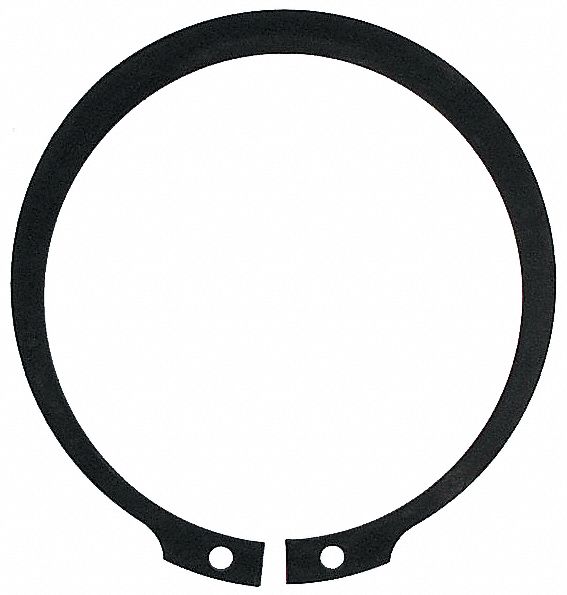 DYNALINE RETAINING RING, EXTERNAL, SHAFT DIA .562 IN, SPRING STEEL