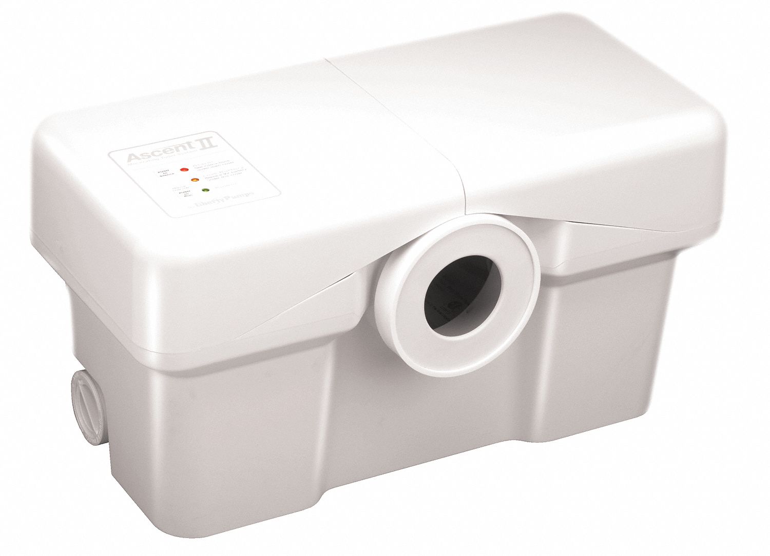 LIBERTY PUMPS Macerating Toilet System, HP 1/2 10V109AscentIIMUW