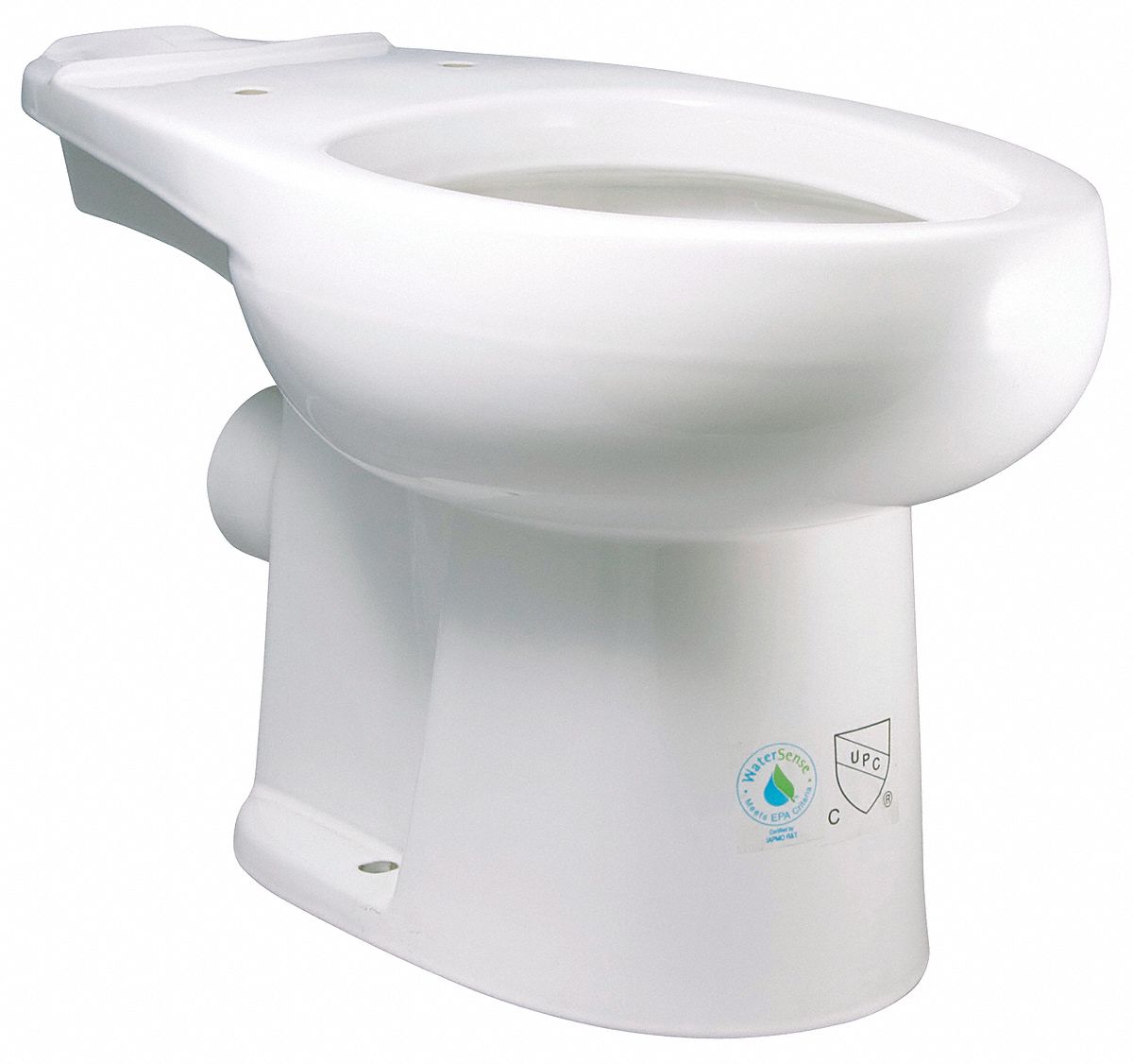 1.28 Gallons per Flush, Elongated Bowl, Macerating Toilet Bowl 10V110