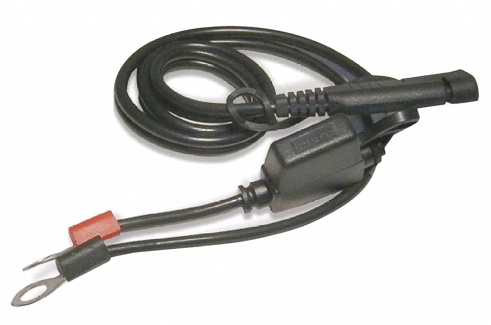 BATTERY TENDER Fused Ring Terminal Harness, 18 In 10W84508100696