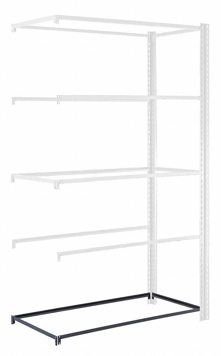 EDSAL, 48 in x 24 in, 500 lb Load Capacity, Shelf 10X295EBLEX4824
