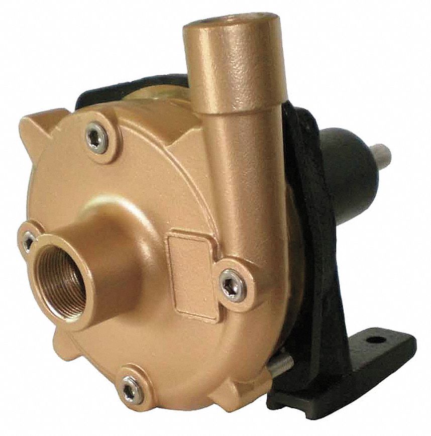 DAYTON Centrifugal Pump Head, 1 1/2 hp HP Required, 1 1/4 in Inlet (In