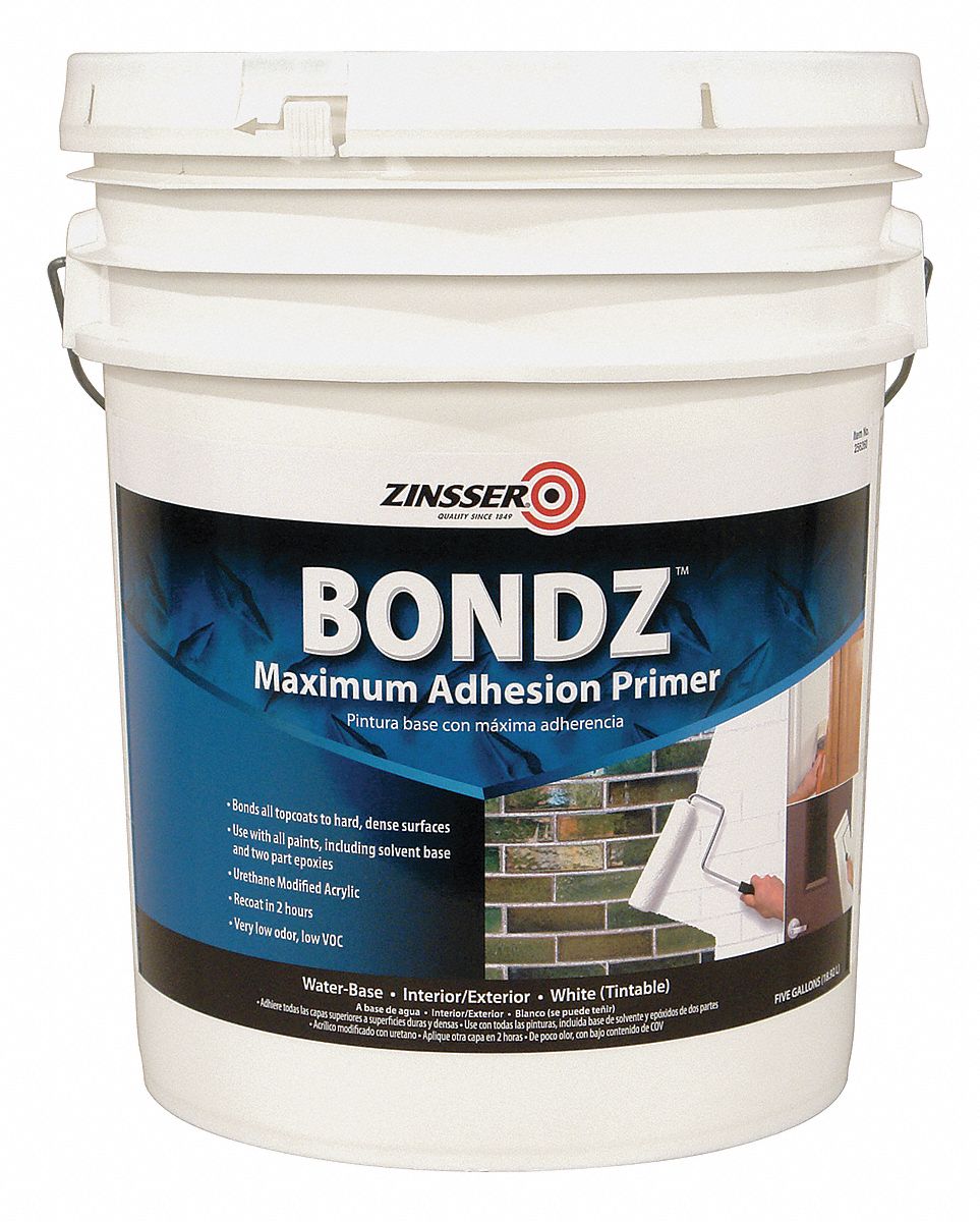 ZINSSER Interior/Exterior Primer with 400 sq ft/gal Coverage, Flat
