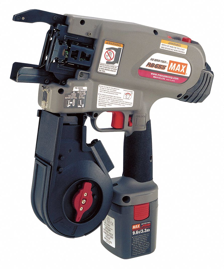 MAX Rebar Tying Tool Kit 11A326RB655 Grainger