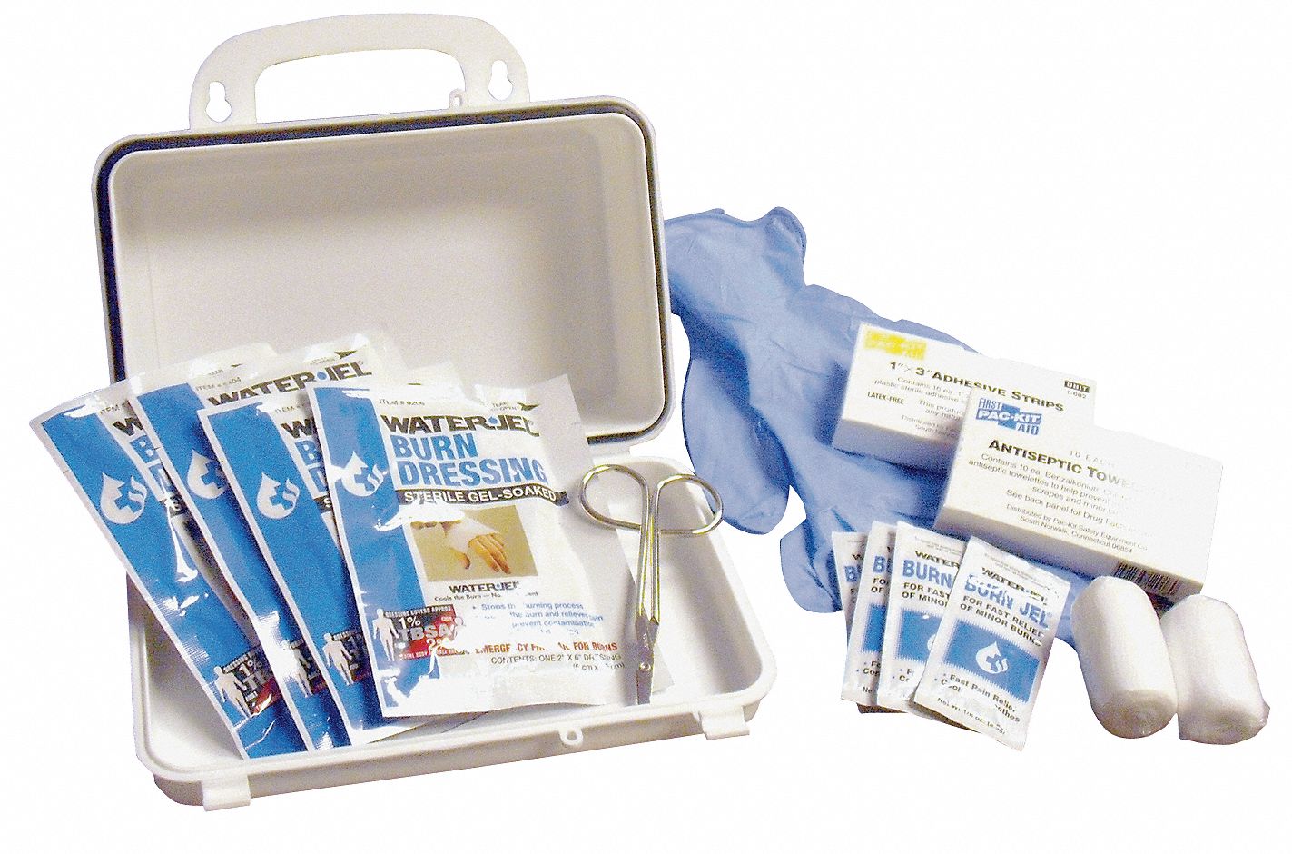 MEDIFIRST, Bulk, 138 Components, Burn Care Kit 11C65289610 Grainger