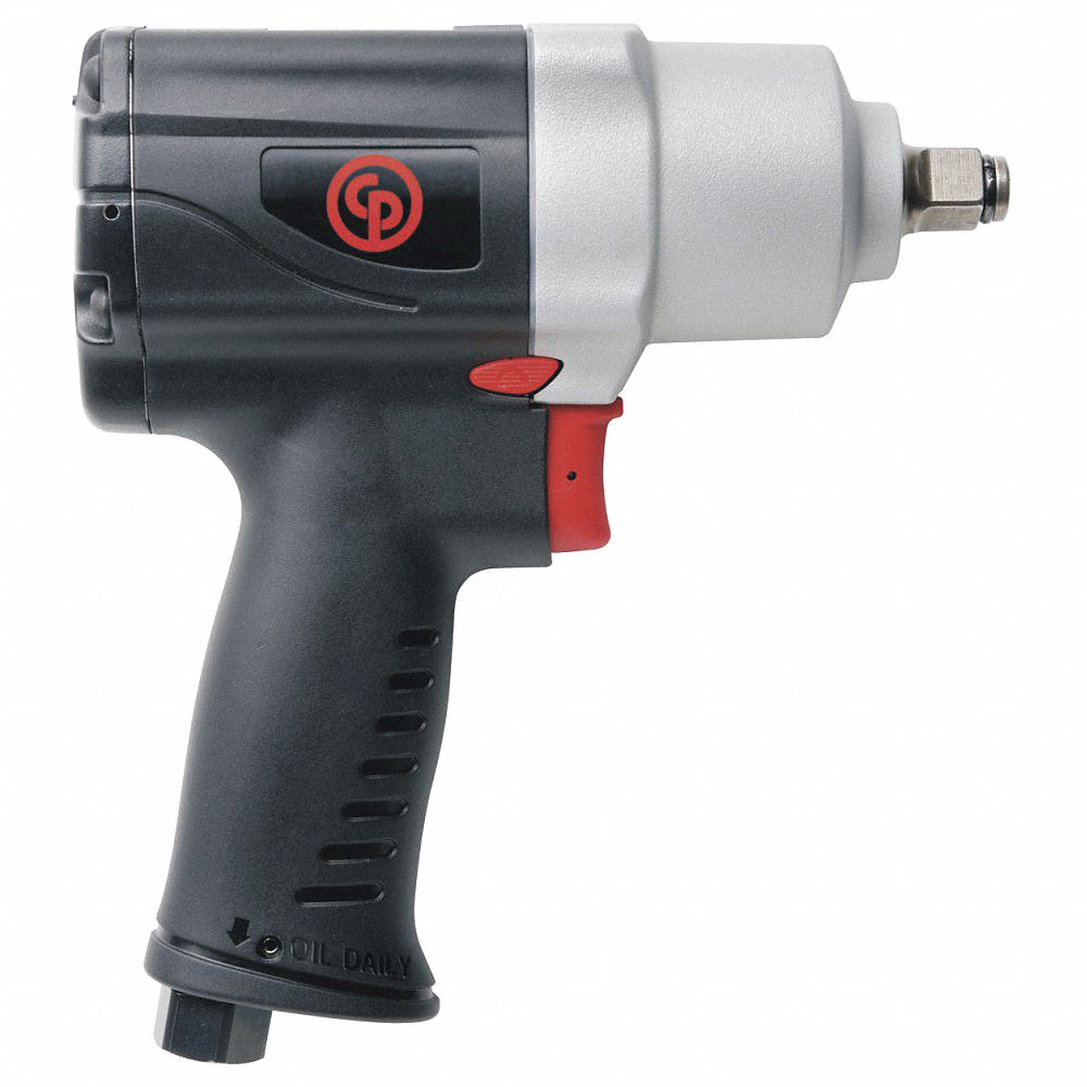 CHICAGO PNEUMATIC Air Powered, Impact Wrench, 90 psi, 305 ftlb
