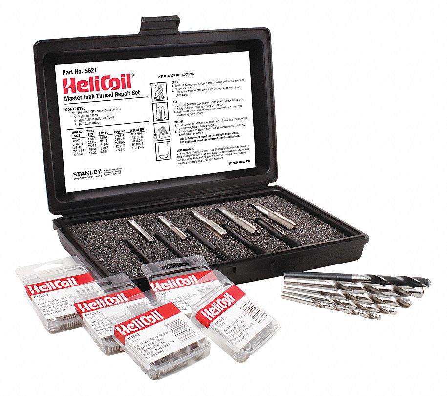 HeliCoil Thread Repair Kit Threaded Insert 00059485 MSC