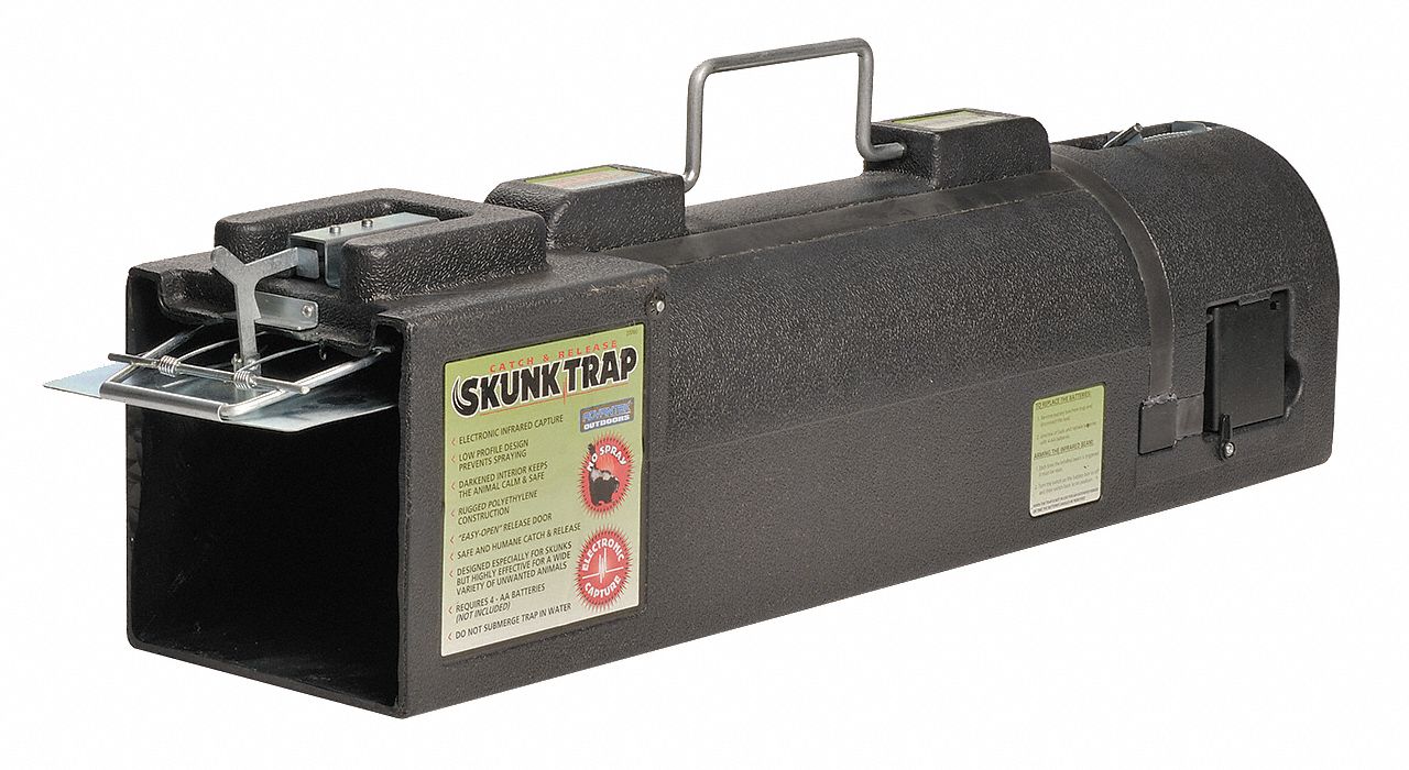 Skunk Trap, Used For Skunks Grainger