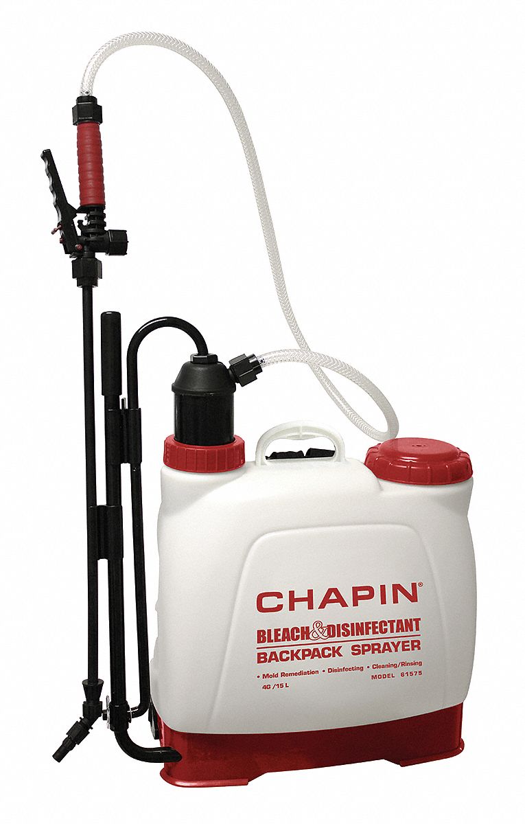 CHAPIN Backpack Sprayer,4 gal.,Poly,100 psi - 11K567|61575 - Grainger